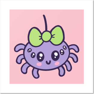 Kawaii Spider Posters and Art